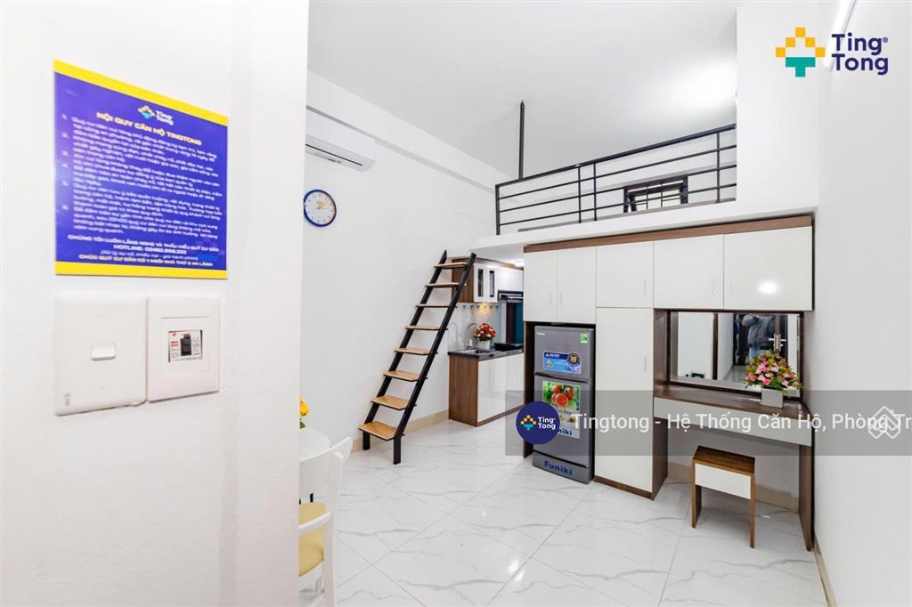 Tingtong 121  chung cư mini gác xép full đồ  vào ở ngay tại ngã ba xa la, phùng hưng  hà đông