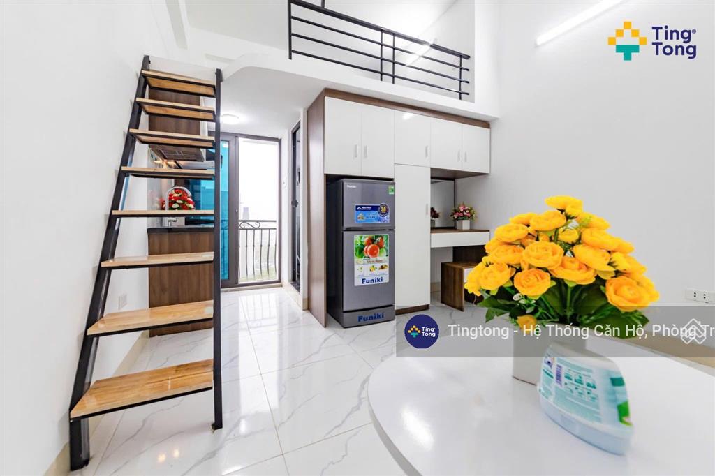 Tingtong 121  chung cư mini gác xép full đồ  vào ở ngay tại ngã ba xa la, phùng hưng  hà đông