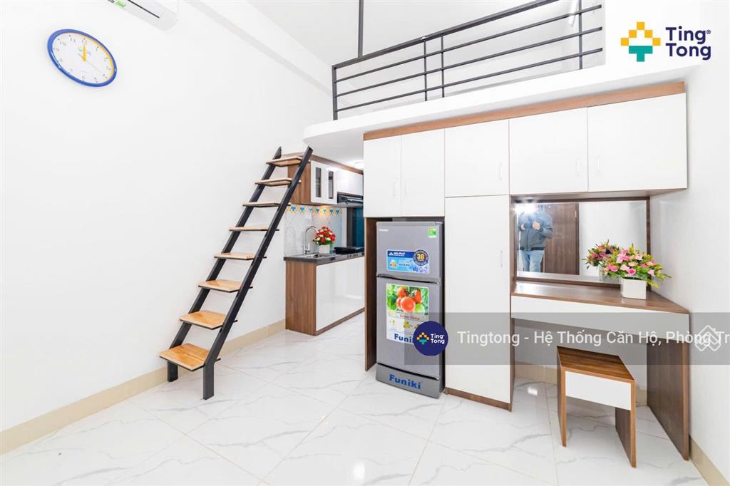 Tingtong 121  chung cư mini gác xép full đồ  vào ở ngay tại ngã ba xa la, phùng hưng  hà đông
