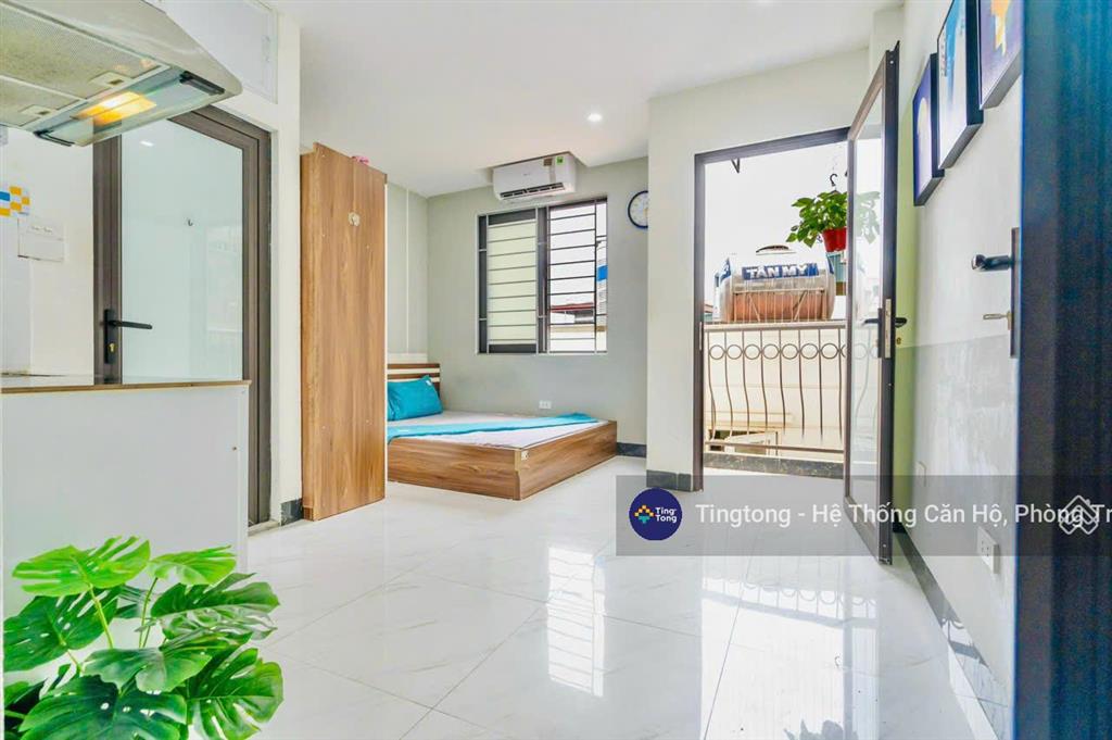 Tingtong 51 sẵn phòng có cửa sổ ban công thoáng ngay thanh xuân 500m ra mặt đường nguyễn trãi