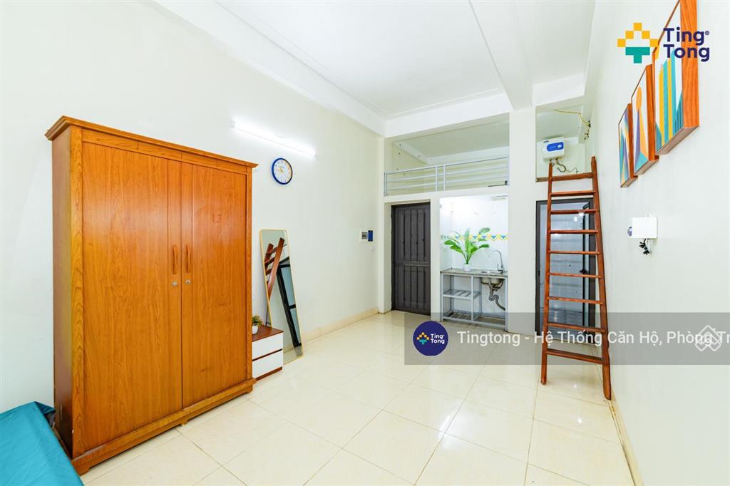 Tingtong 143  gác xép ban công rộng thoáng  ngay ngã tư vạn phúc ở được ngay, thang bộ vskk