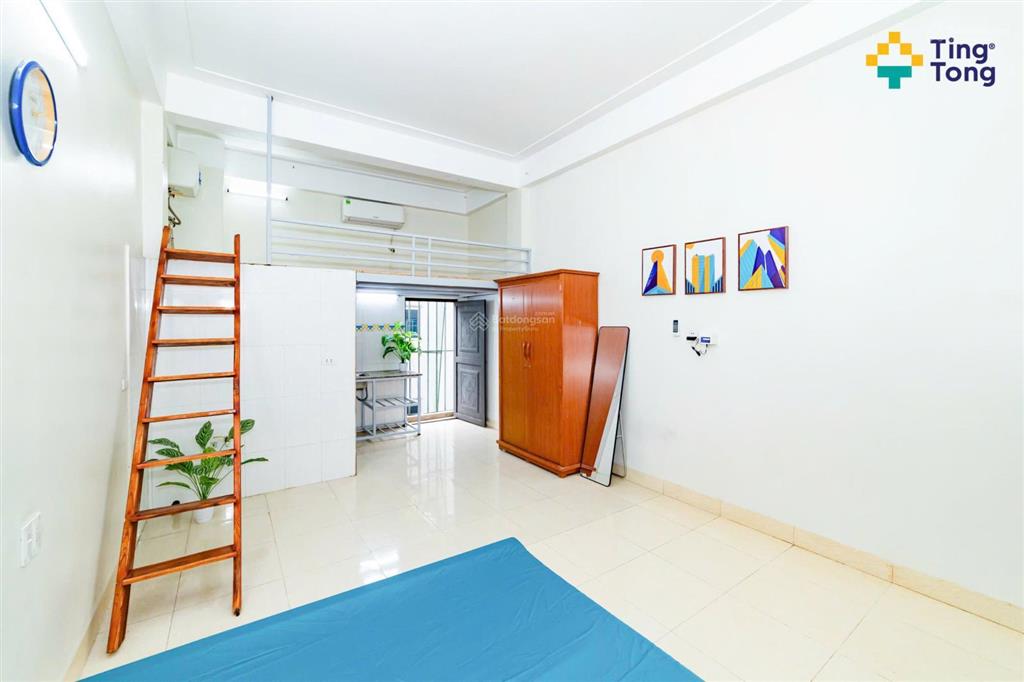Tingtong 143  gác xép ban công rộng thoáng  ngay ngã tư vạn phúc ở được ngay, thang bộ vskk