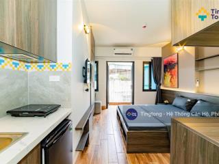 Tingtong 129 căn hộ studio ban công thoáng ngay trung tâm hội nghị quốc gia gần cầu giấy trung hoà
