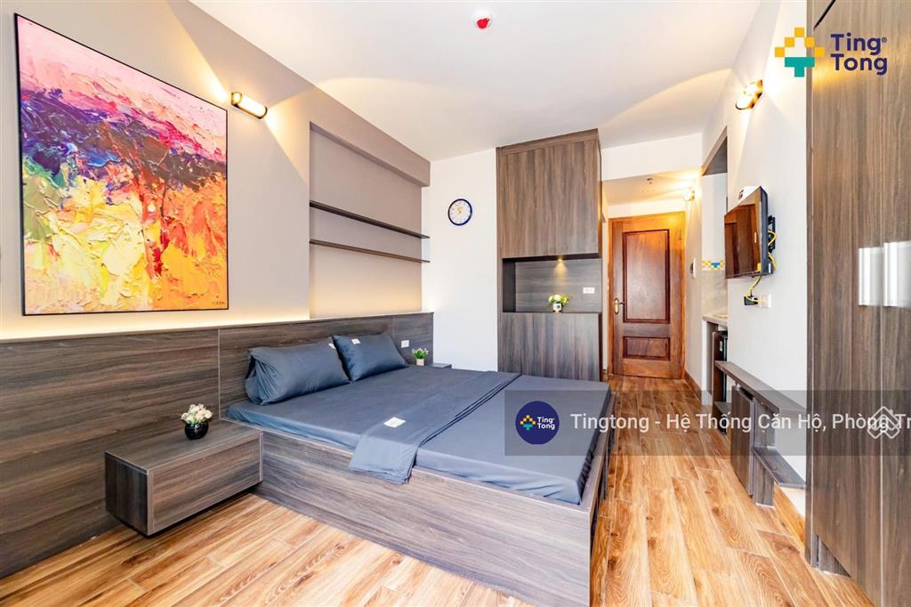 Tingtong 129 căn hộ studio ban công thoáng ngay trung tâm hội nghị quốc gia gần cầu giấy trung hoà