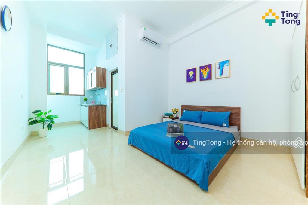 Tt78  phòng thoáng ban công gần ngã tư sở, đống đa đảm bảo pccc  chỉ hơn 4tr ở luôn