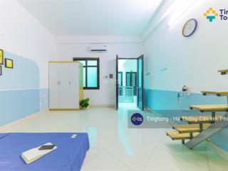 Tingtong 45  căn hộ gác xép cực rộng ở được 34 người vệ sinh khép kín ở ngã tư vạn phúc, hà đông