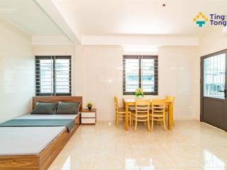 Tingtong 118  ch studio có ban công  đối diện dolphin plaza ngay ngã tư trần bình
