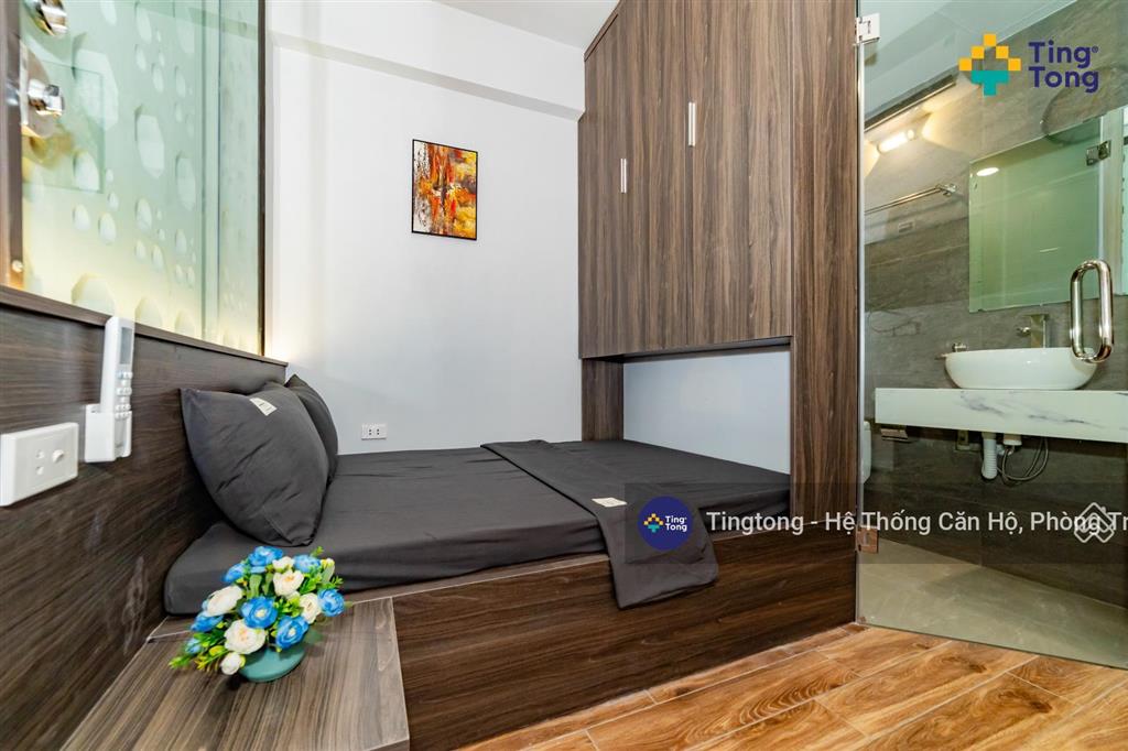 Tingtong 129  studio cao cấp ban công thoáng ngay trung tâm hội nghị quốc gia view green bay
