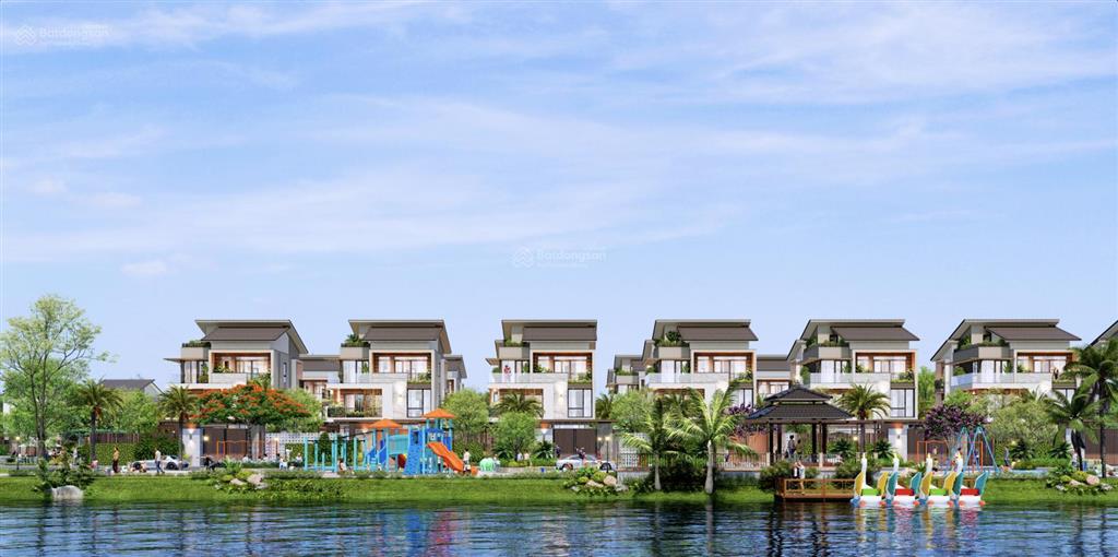 Centa riverside  chính thức mở bán "giá f0" biệt thự sông hiếm có ngay tâm điểm ga metro trung mầu