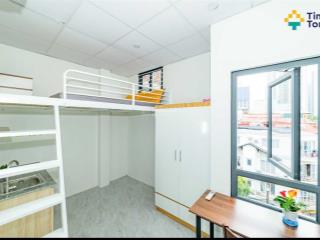 Tingtong 124  ccmn gác xép rộng full đồ khu vực hồ tùng mậu gần thương mại ở được luôn