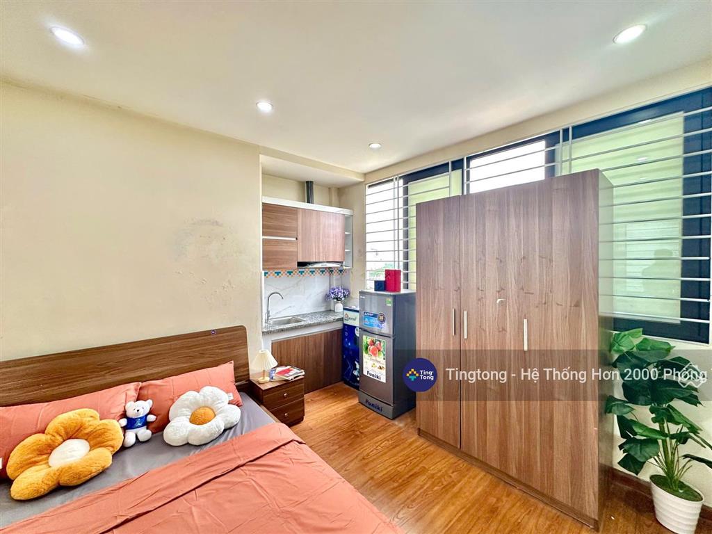 Tingtong 55  phòng xinh giá rẻ full đồ ngay khu vực cđ fpt cầu diễn  pccc đảm bảo