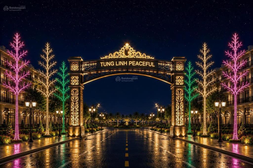 Bán lô đất dự án tùng linh peaceful giá hời dự án