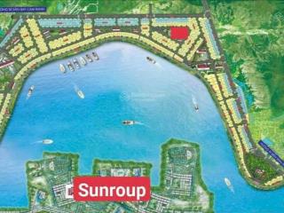 Kđt ven sông tắc đối diện sun group  lô góc, hạ tầng đẹp, pháp lý chuẩn