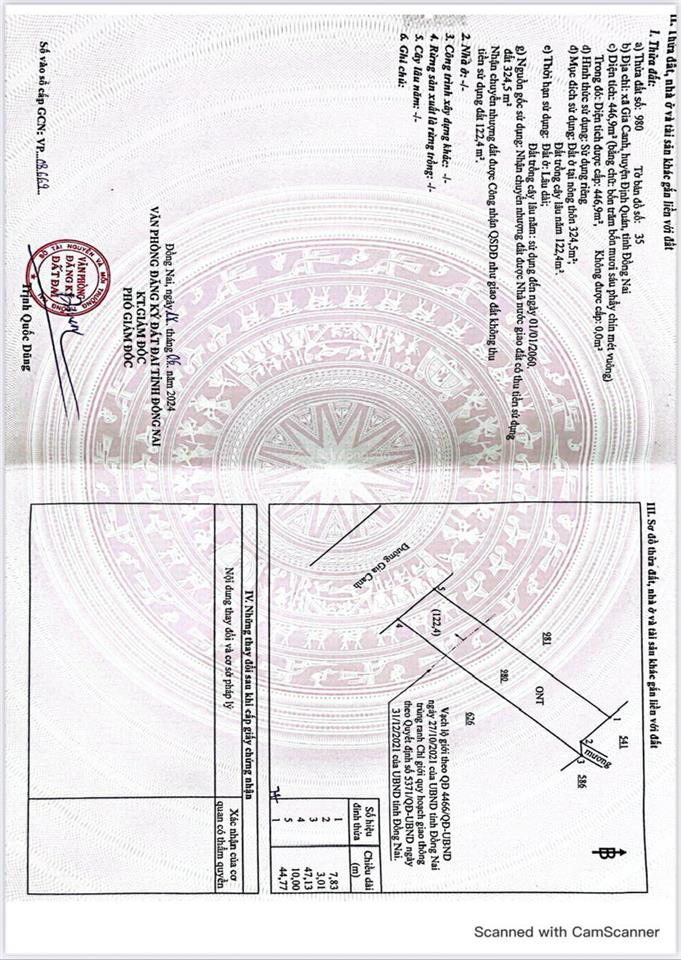 Bán đất ngay đường dẫn cao tốc bến thuyền gia canh