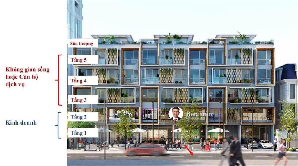 Chính chủ bán căn góc shophouse q2 fraser thảo điền, 5 tầng 1 sân thượng, 138m2