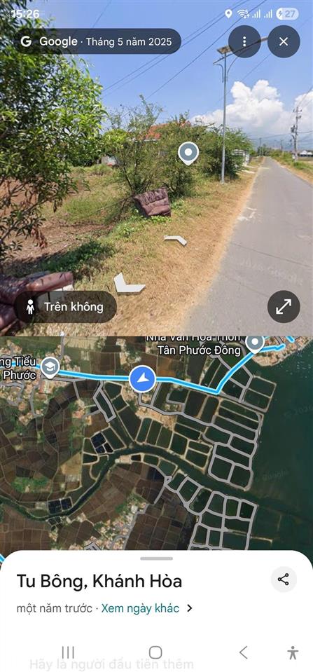 Bán lô đất đẹp thôn phước bắc xã vạn phước vạn ninh
diện tích 208,8m ( ngang 10m)
có 202,6m đất