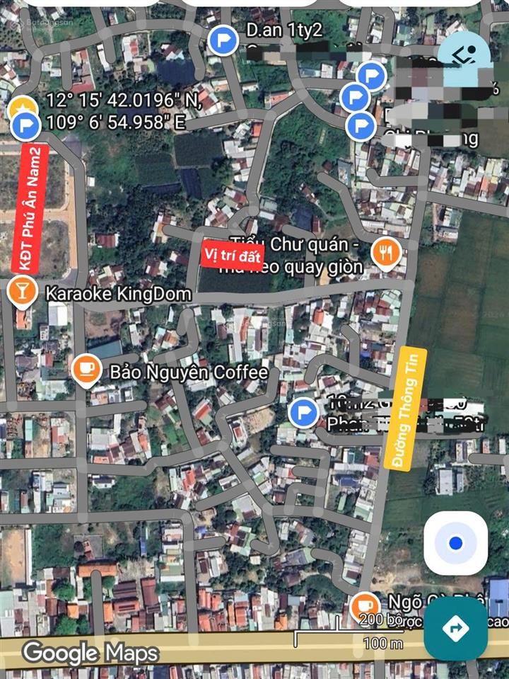 Lô đất diên an kề kđt phú ân nam, full thổ cư
