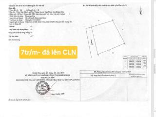 Bán đất vườn thôn tân dân 1 tại xã vạn thắng  diện tích 187,4m2 (đất trồng cây lâu năm)