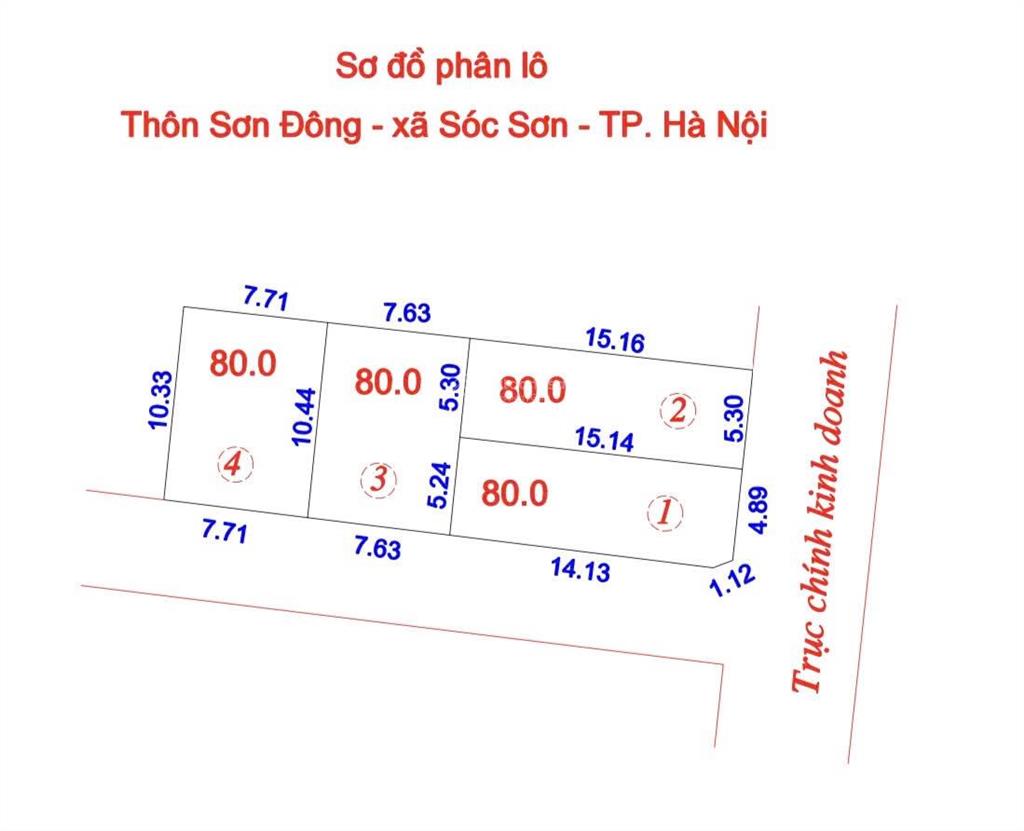Bán đất tại tân minh, sóc sơn. diện tích 80m2. giá đầu tư f0.  đức quý 0987 725 ***