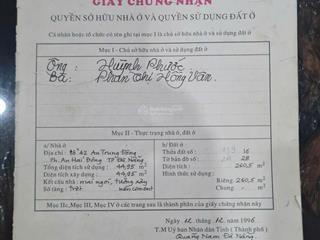 Bán đất phạm quang ảnh, 261m², giá 23,8 tỷ, p. an hải, đà nẵng