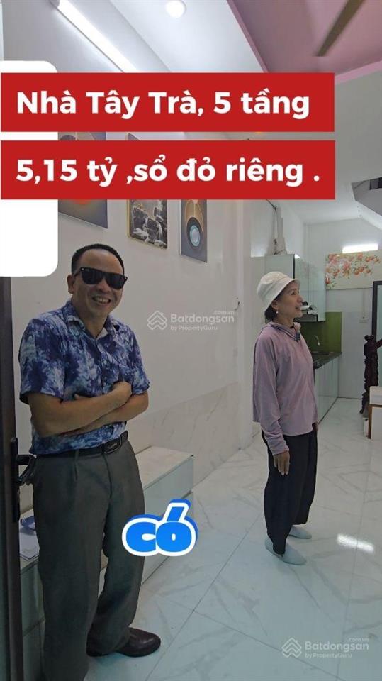 Góc đăng hộ chị thủy cần bán gấp nhà phố tây trà 4 tầng, 30m2, chỉ 5,15 tỷ, sổ đỏ riêng, ko qh