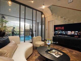 Bán nhà mới 3 tầng có hồ bơi, thang máy, smarthome hiện đại, để lại full nội thất cao cấp