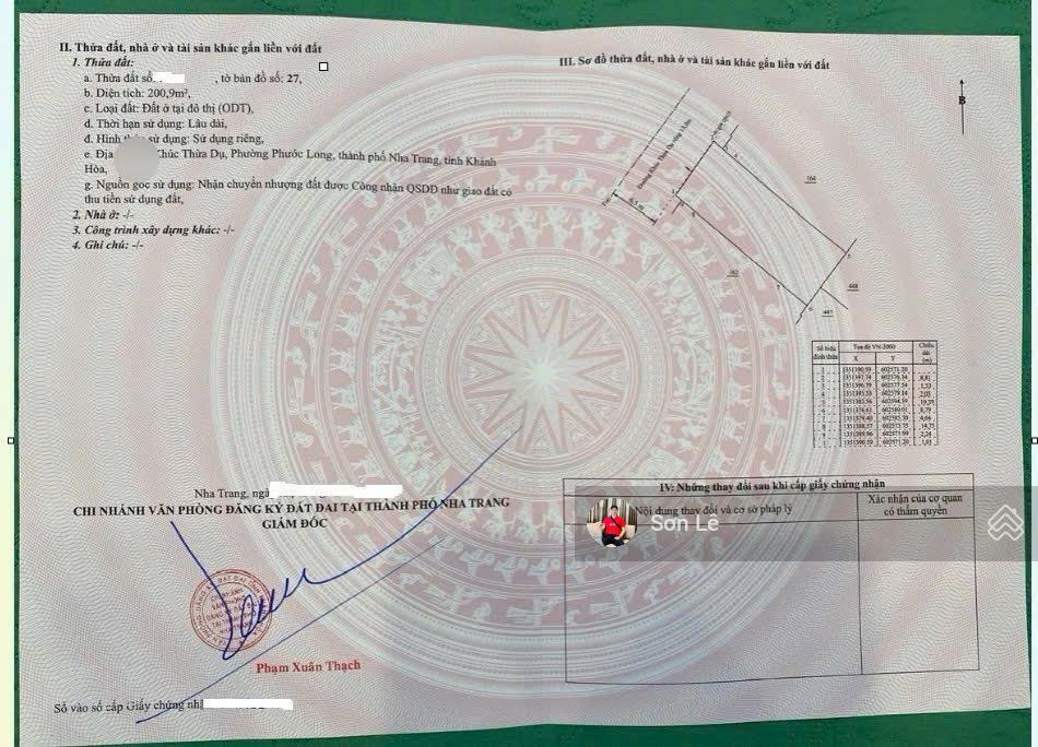 Hiếm! lô đất ngang 8.8m trung tâm nam nha trang cách biển chỉ 5 phút. phù hợp xây căn hộ cho thuê