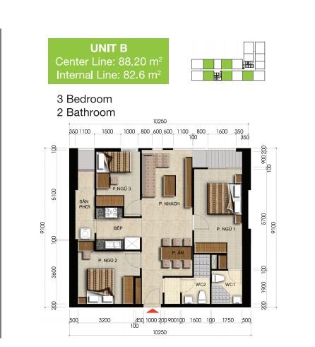 Cho thuê centana thủ thiêm q2  3 phòng ngủ  full nội thất  chỉ 14 tr/th  gần các tttm sầm uất