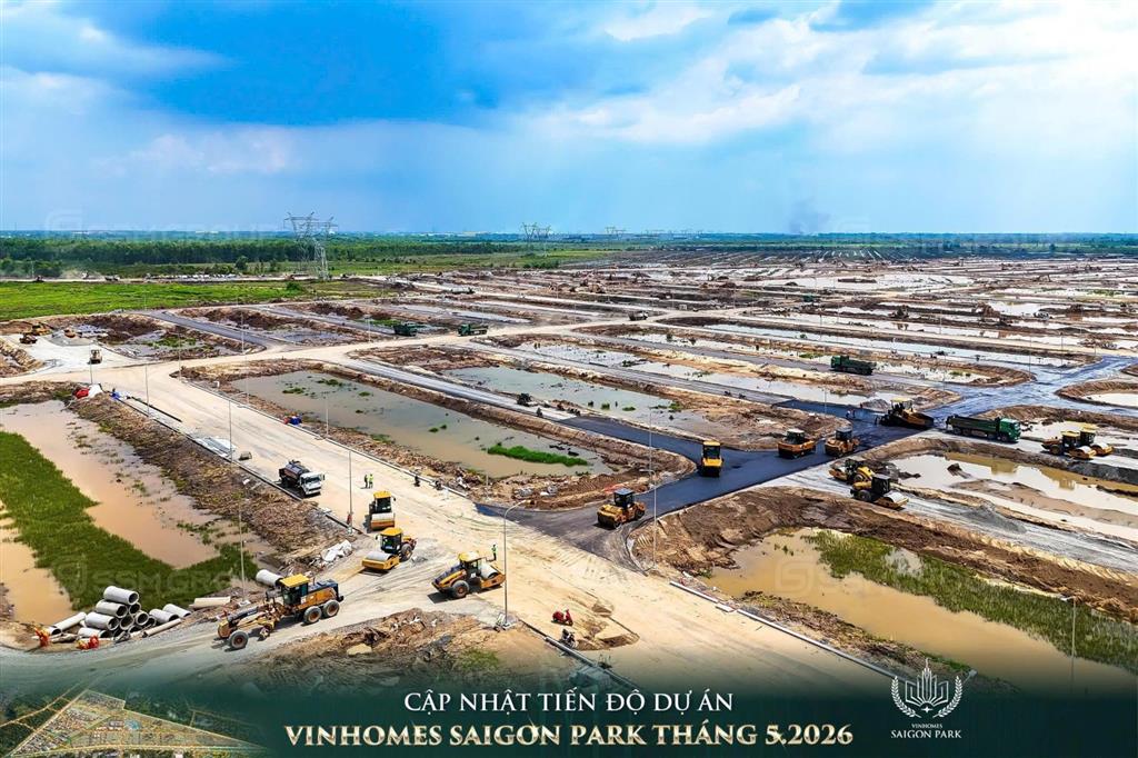 [mở bán đợt 1] nhà phố, biệt thự vinhomes saigon park hóc môn  giá từ 5 tỷ, miễn lãi suất 0% 5 năm