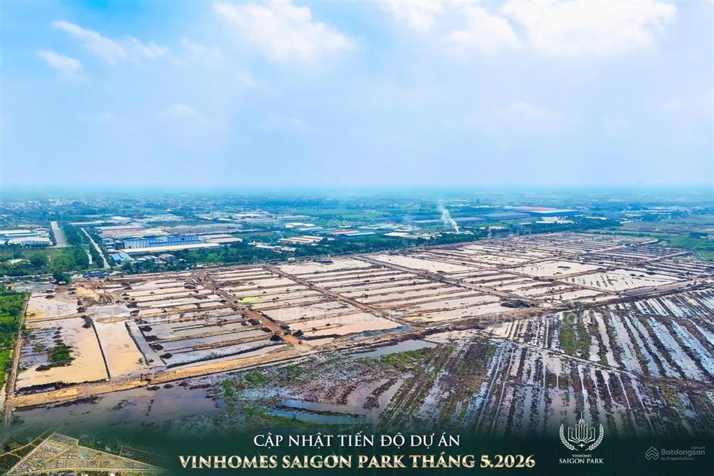 [mở bán đợt 1] nhà phố, biệt thự vinhomes saigon park hóc môn  giá từ 5 tỷ, miễn lãi suất 0% 5 năm