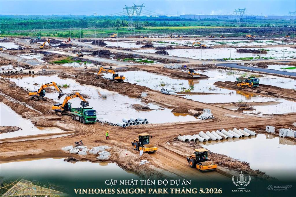 [mở bán đợt 1] nhà phố, biệt thự vinhomes saigon park hóc môn  giá từ 5 tỷ, miễn lãi suất 0% 5 năm