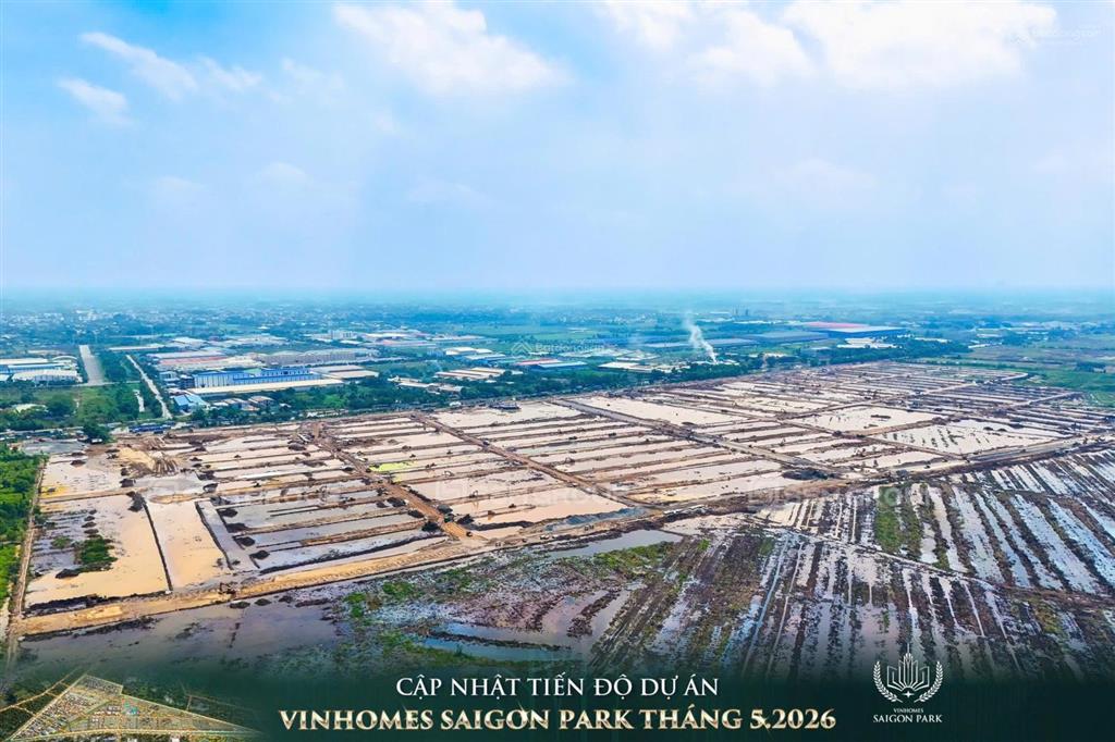 [mở bán đợt 1] nhà phố, biệt thự vinhomes saigon park hóc môn  giá từ 5 tỷ, miễn lãi suất 0% 5 năm