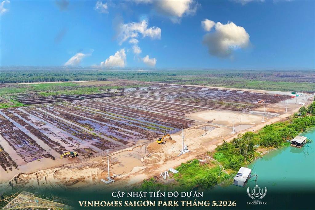 [mở bán đợt 1] nhà phố, biệt thự vinhomes saigon park hóc môn  giá từ 5 tỷ, miễn lãi suất 0% 5 năm