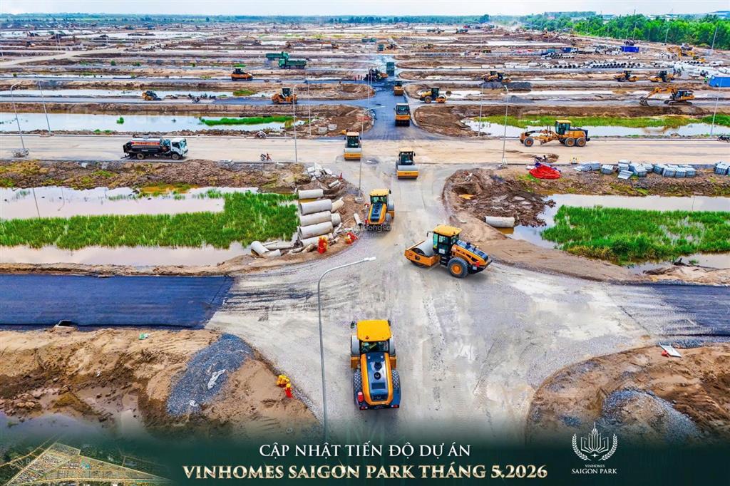 [mở bán đợt 1] nhà phố, biệt thự vinhomes saigon park hóc môn  giá từ 5 tỷ, miễn lãi suất 0% 5 năm