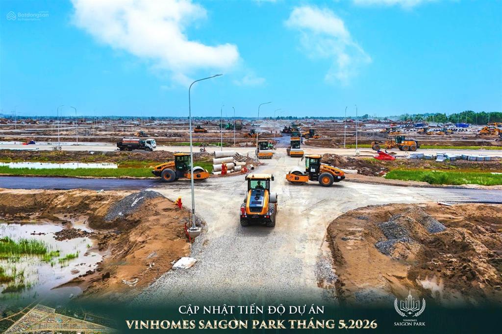 [mở bán đợt 1] nhà phố, biệt thự vinhomes saigon park hóc môn  giá từ 5 tỷ, miễn lãi suất 0% 5 năm