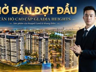 Đừng bỏ lỡ, đợt 1 bán căn hộ gladia heights,giá 99tr/m2 | 1pn2pn3pn4pn đa dạng |pkd o9o9.286.386