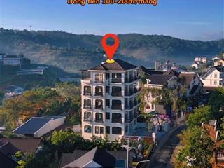 Bán nhanh khách sạn 2 mặt tiền đường an bình phường xuân hương sẵn khách thuê 100tr/tháng