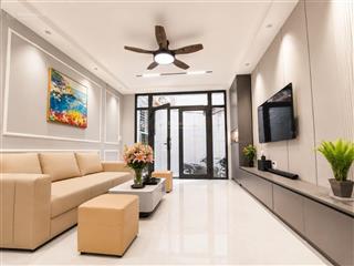 Nguyễn khoái  sau qh cách 1 nhà ra mặt đường  nhà đẹp thừa công năng