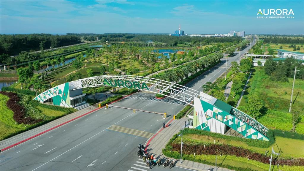 Bán mảnh đất đấu giá 100 m2 mặt đường thanh niên, cổng khu cn dệt may, auroraip rang đông , nb