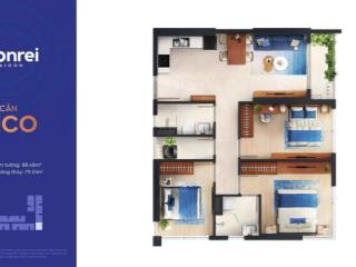 Chỉ 1t980 sở hữu ngay căn hộ 2pn 5266m² monreii ở tp.hcm  đầy đủ pháp lý