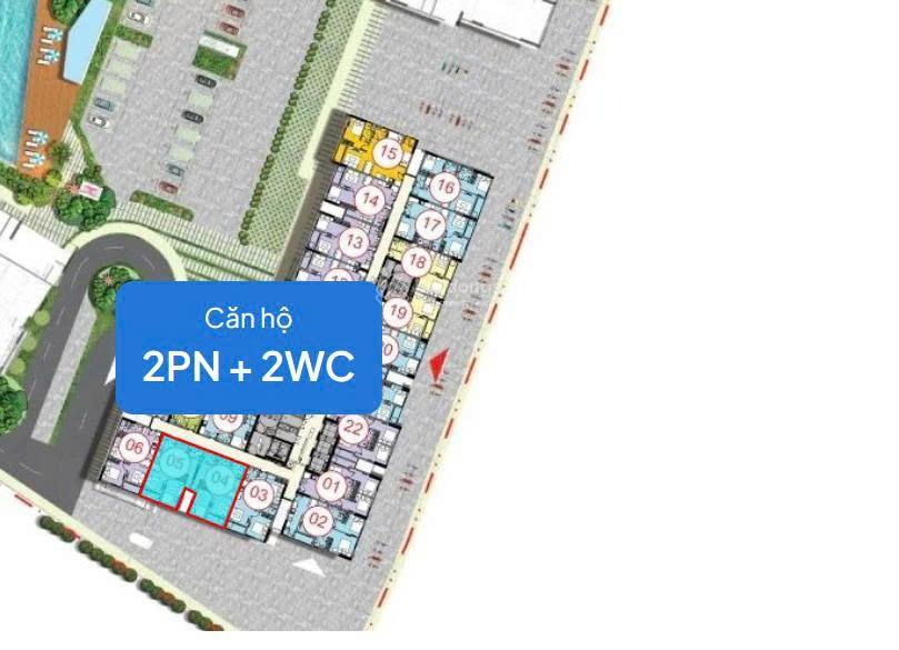 Cần bán gấp căn 2pn, 2wc 50m2 view ngoại khu tuyệt đẹp. giá 1, 8 tỷ, thanh toán 360tr nhận nhà!