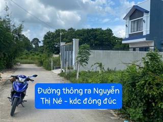 Cần bán gấp đất tại phú hòa đông củ chi( gần nguyễn thị nê )