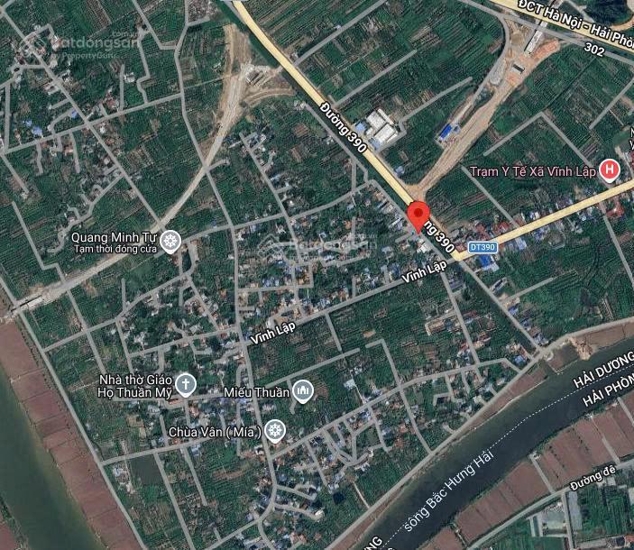 Bán nhanh lô đất đẹp mặt tiền 5m, đường nhựa 15m vĩnh lập, thanh hà, giá cực tốt