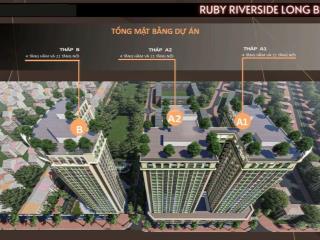 Bán cc tại ruby riverside, tòa a1, 50 m2, 1pn, 2wc, phong thủy tốt!