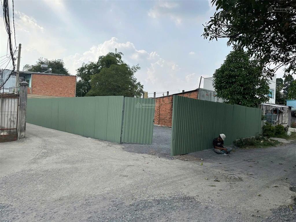 Đất 10x26m góc 2mt full thổ cư hẻm xe tải tránh nhau, tân thới nhì 1