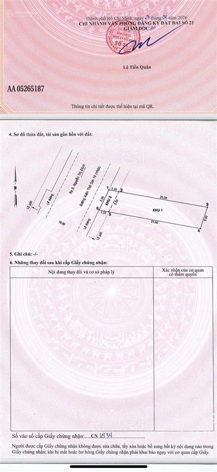 Đất 5x22m full thổ cư shr đường nhựa 12m kinh doanh tốt  xuân thới sơn