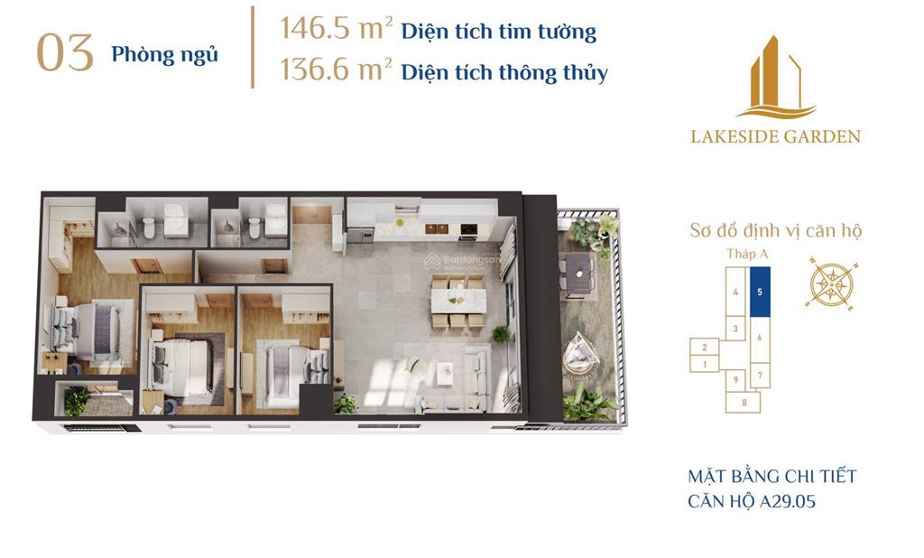 Bảng giá chung cư cao cấp lakeside garden ven hồ phương lưu  sổ hồng lâu dài  giá tốt căn 2pn