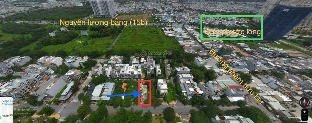 Đất biệt thự xây dựng cao tầng (11.5x23m ) , trục đường chính phú mỹ chợ lớn, giá tốt nhất khu vực