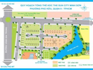 Bán nền góc 2 mặt tiền đẹp nhất dự án minh sơn, đường liên phường, phường phú hữu, q9, hcm