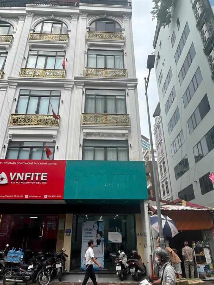 2 mặt phố vương thừa vũ 6 tầng, 92m thông sànvỉa hè rộng 5m thang máy!
